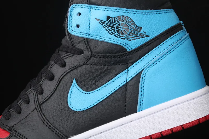 All categories Air Jordan Jordan series basketball shoes Air Jordan 1 High Air Jordan 1 High OG "UNC To Chicago" AJ1 Joe 1 police light 2.0 CD0461-046